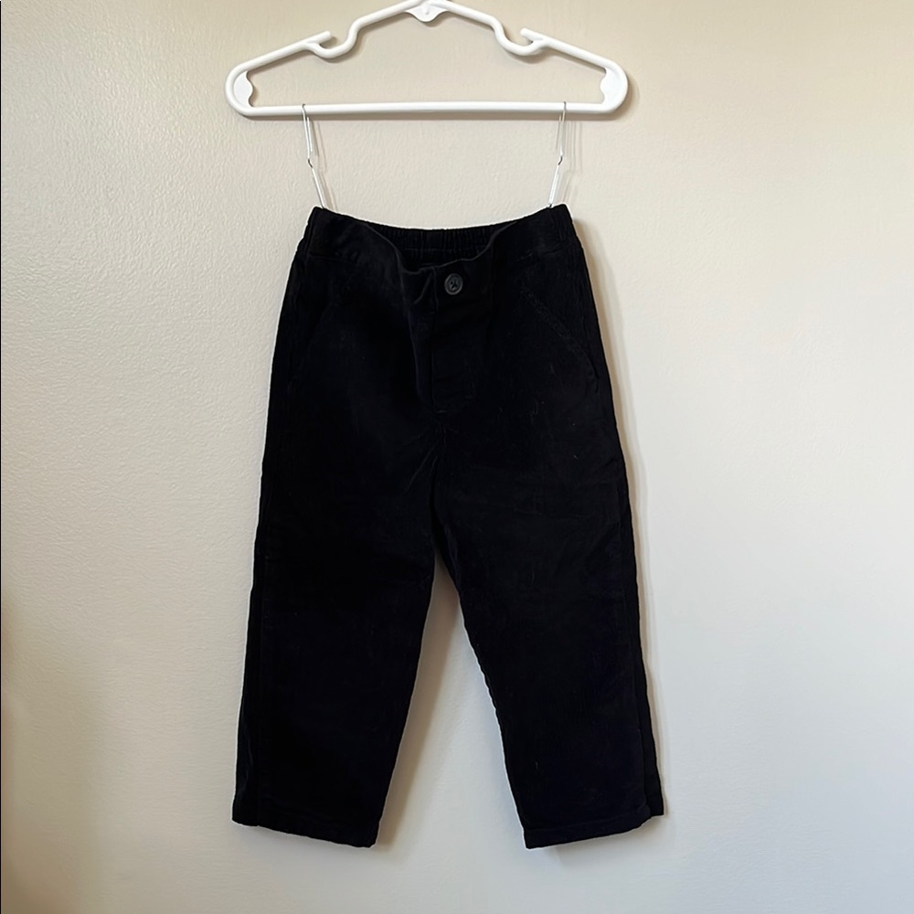 Classic Black Kids Casual Pants